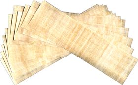 10 Papyrus Lesezeichen 5 x 19 cm