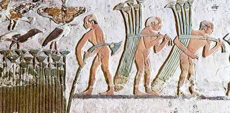 Papyrus Lesezeichen - Osiris