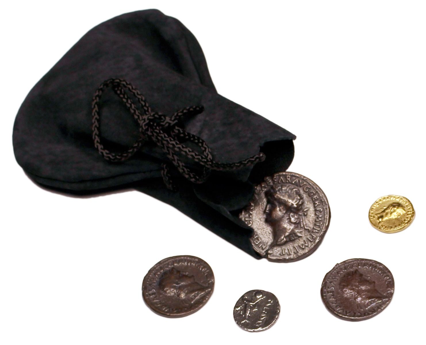 Römischer Geldbeutelalte - Münzen Replik