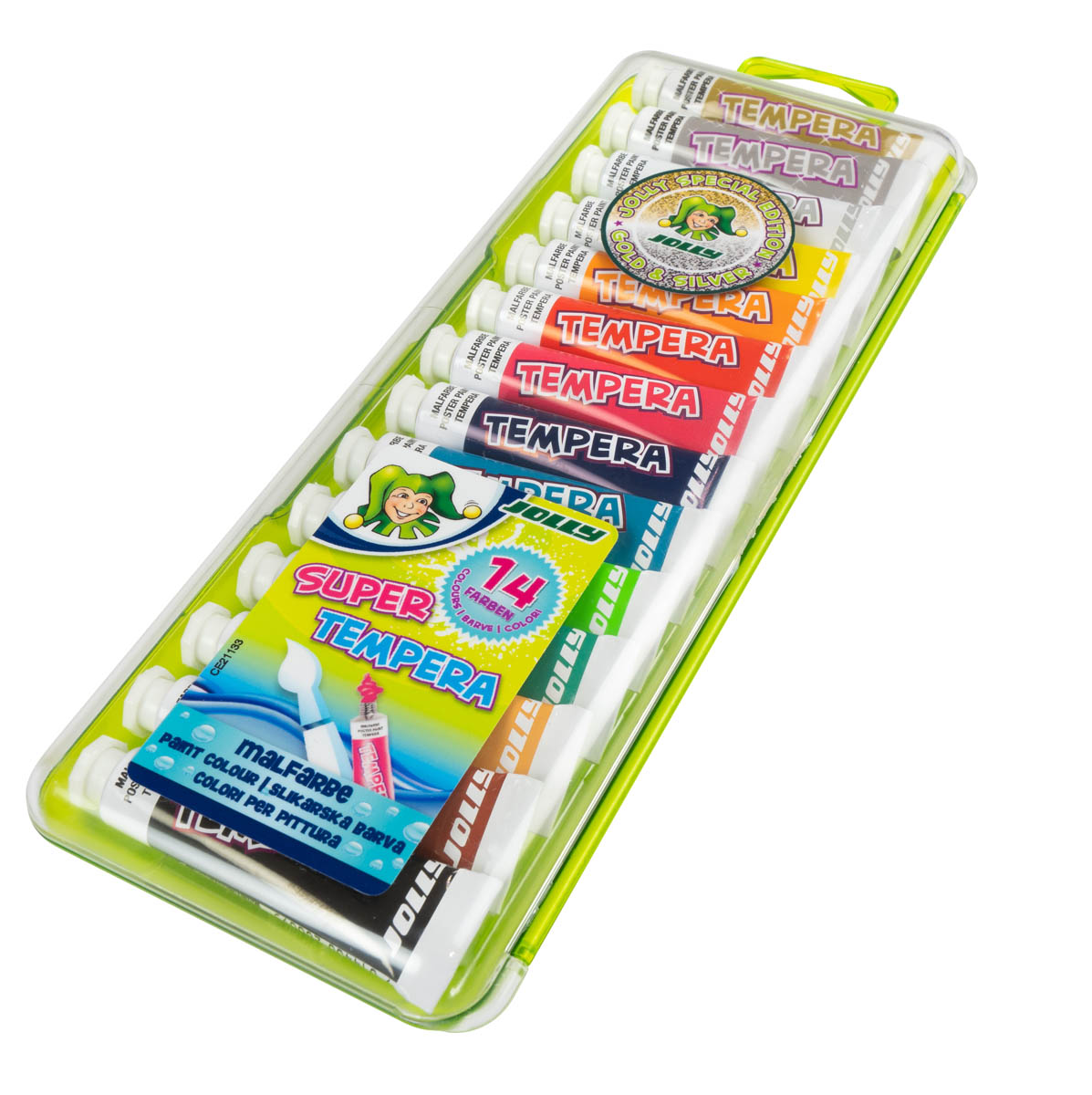 Grosses Tempera-Farben Set