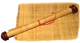 Papyrusrolle 22 × 80 cm - einfach