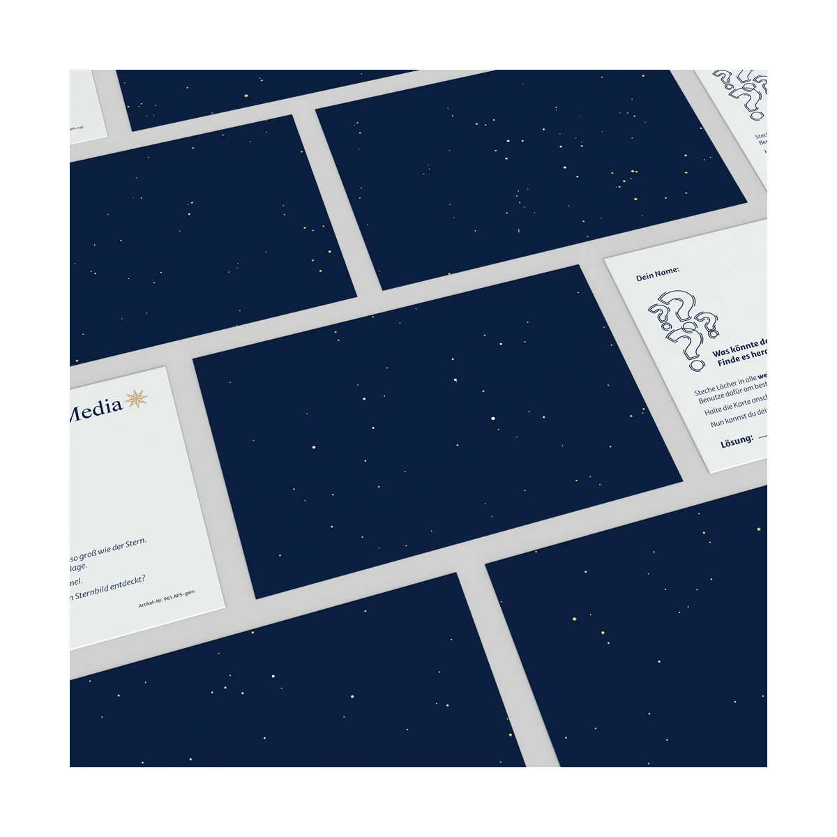 Jeu de cartes à piquer, Constellations du XVIIIe siècle