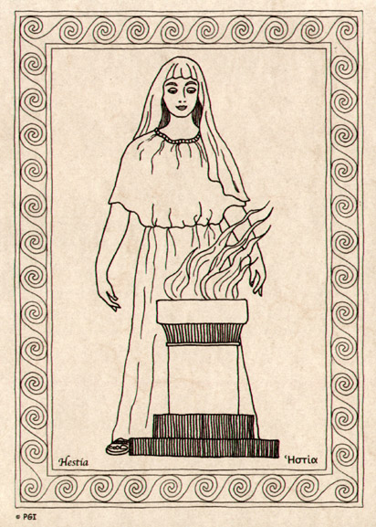 Galerie des dieux de la Grèce - 12 cartes