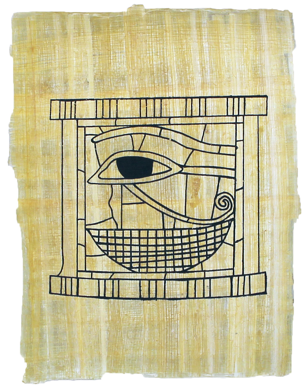 Papyrus mit Motivs