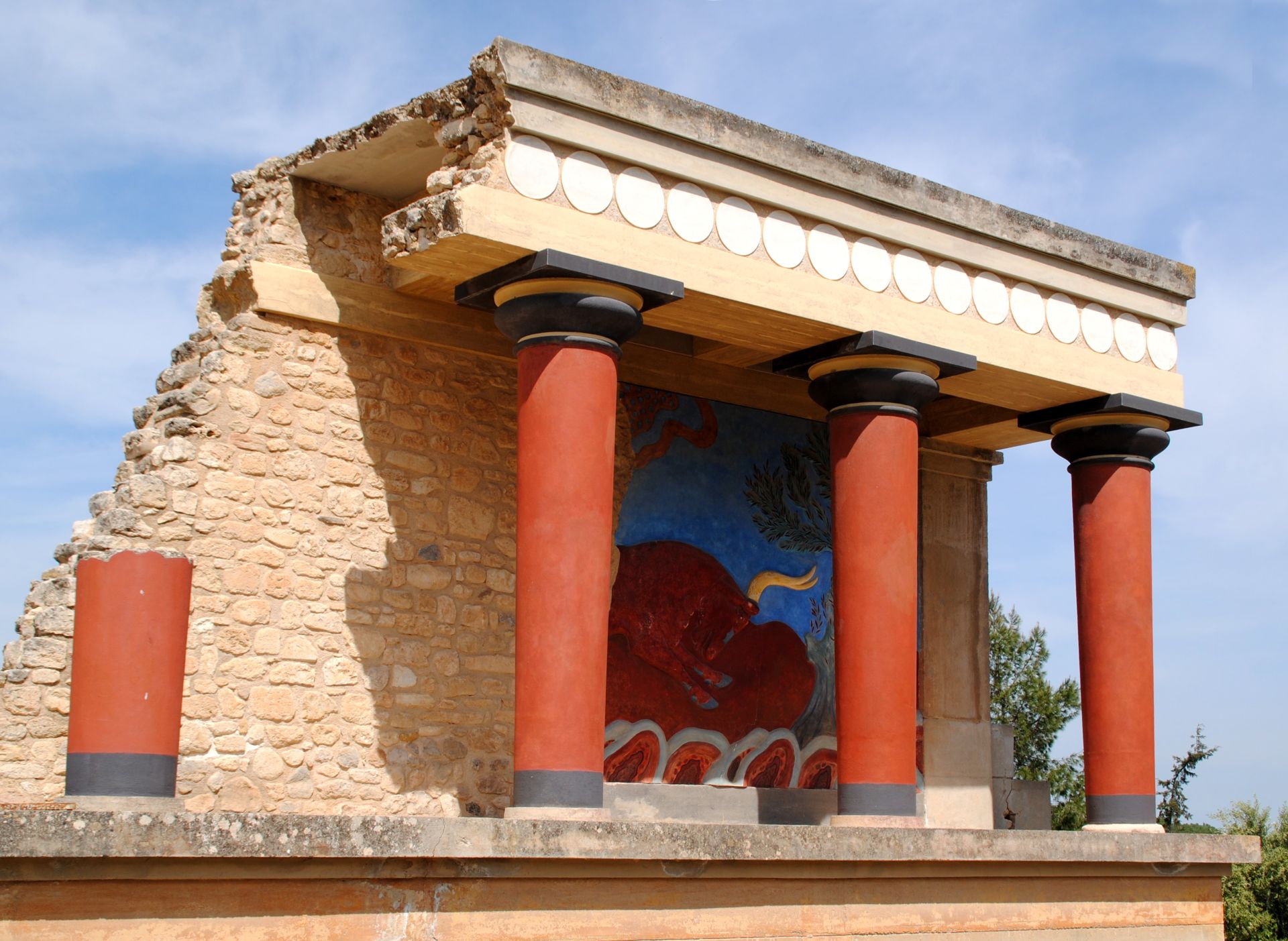 Plaque de plâtre - Bulljumper de Cnossos