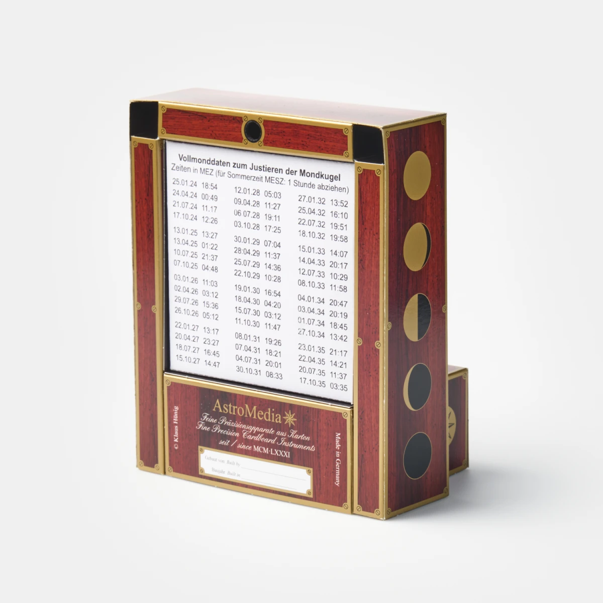 L'horloge lunaire - AstroMedia