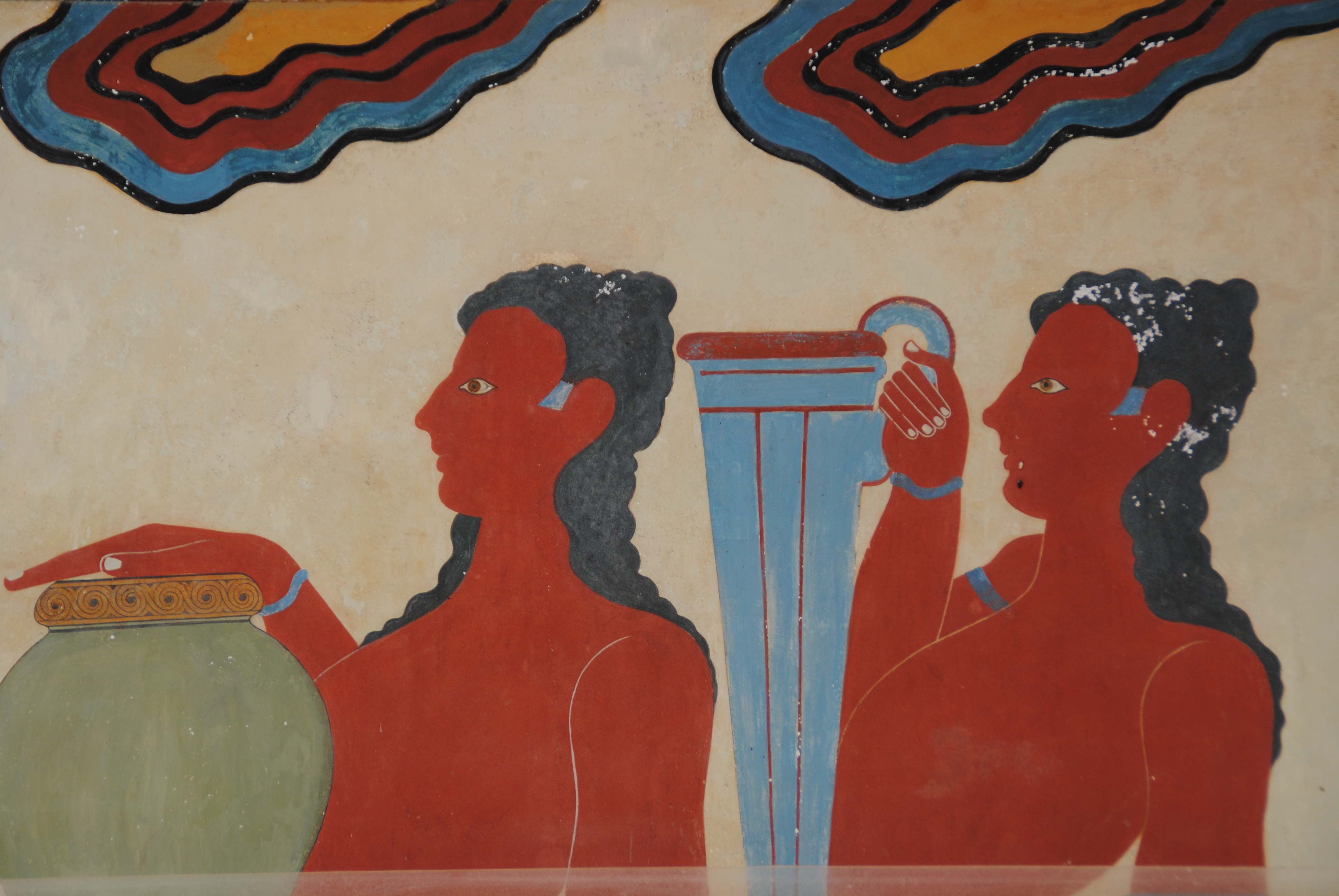 Plaques de plâtre - Les serviteurs de Cnossos