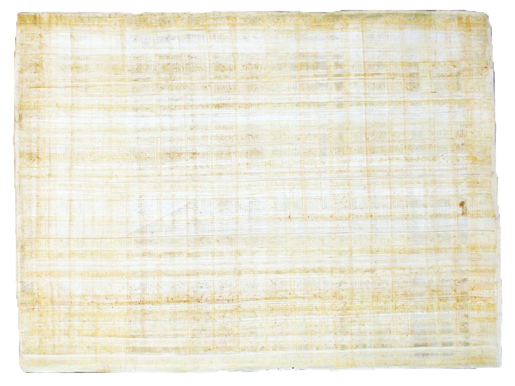 Blanko Papyrus - 42 x 62 cm – Naturrand