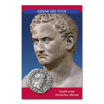Denarius des Titus - römische Münzen Replik