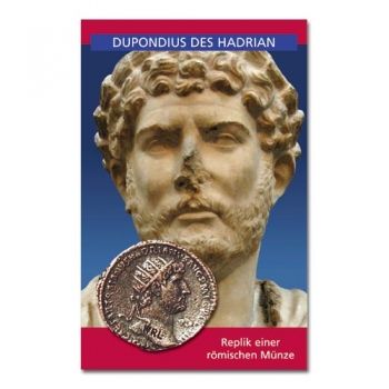 Dupondius des Hadrian - römische Münzen Replik